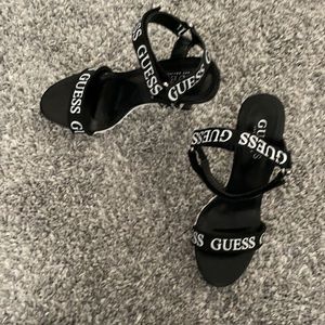 GUESS brand new never worn guess sandals.